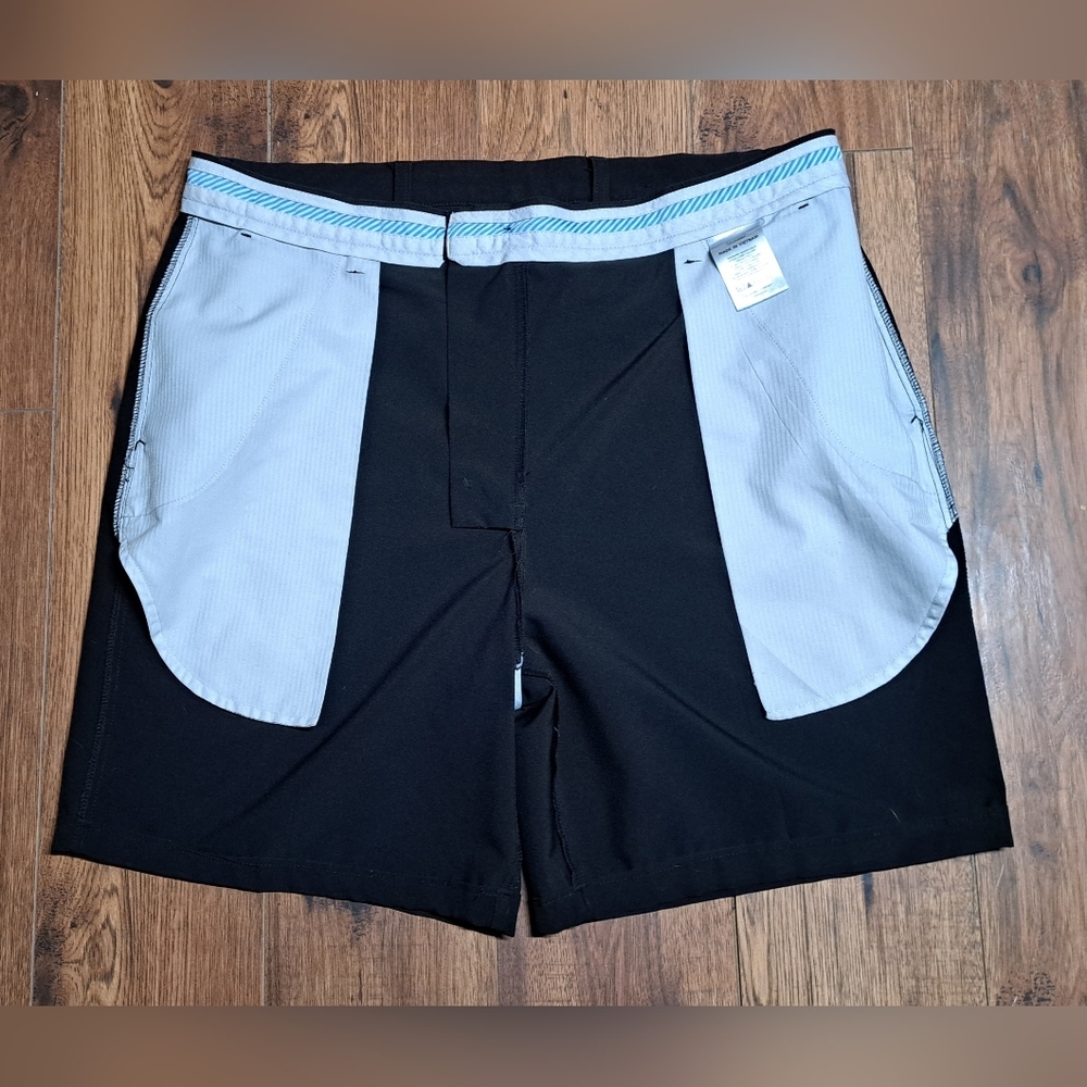 FootJoy Men's Black Golf Shorts Classic Fit 8" Inseam Size 38 Actual 39 - Picture 8 of 8